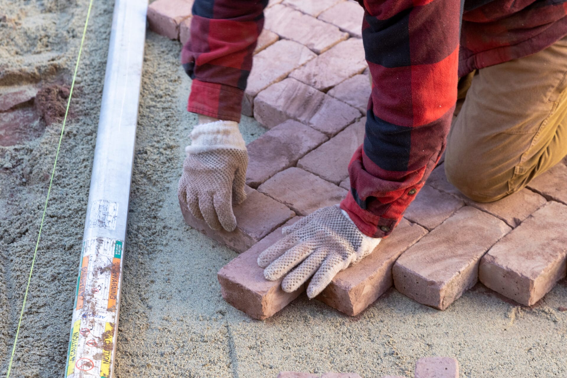 Fixing a brick patio