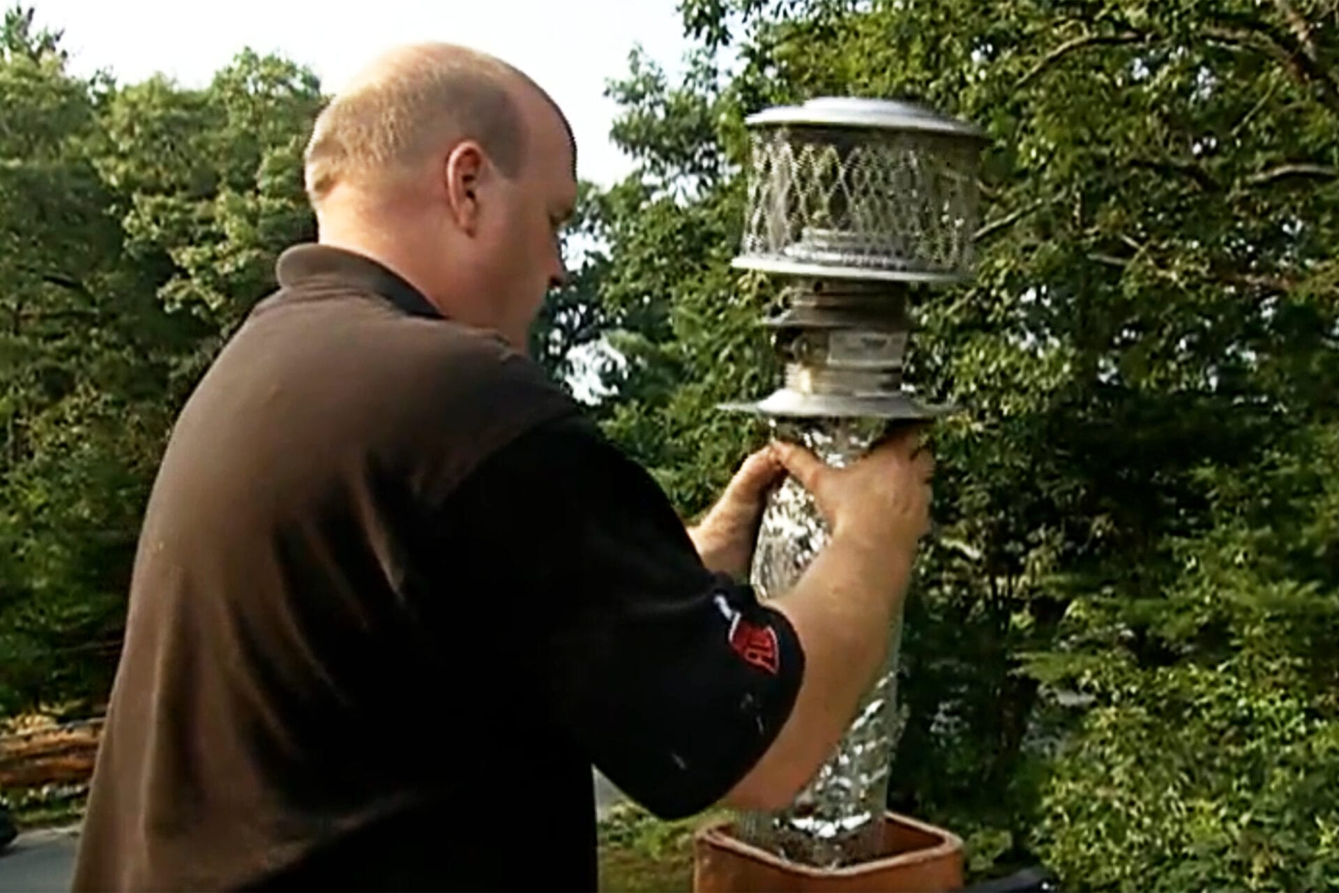 Reline a Chimney Flue