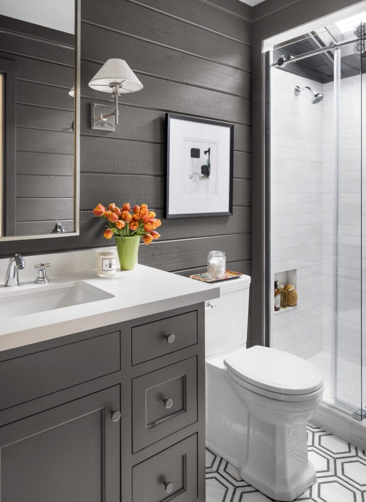 Renovated bathroom
