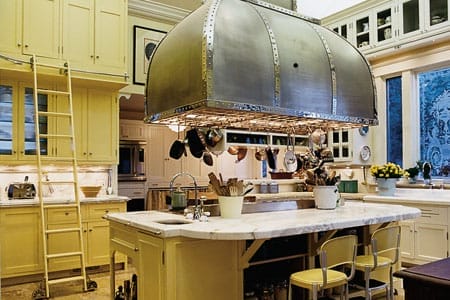 a kitchen redesign with dramatic features