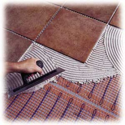 An image of radiant floor heating.