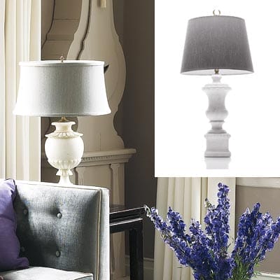 Classic Alabaster lamp.