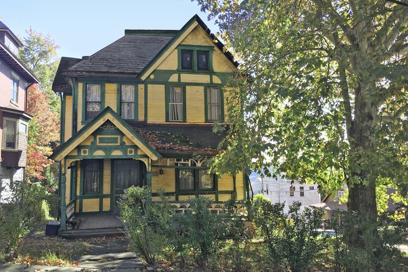 An old house in need of repairs
