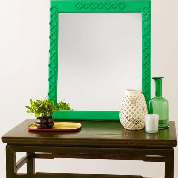 Image of finished mirror with overlay.