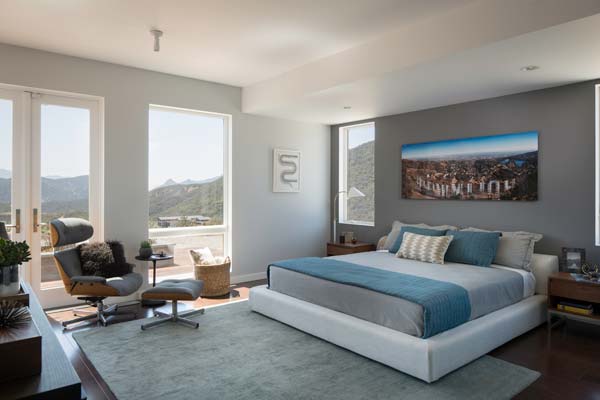 A large bedroom