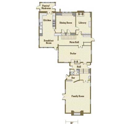 First-floor plans