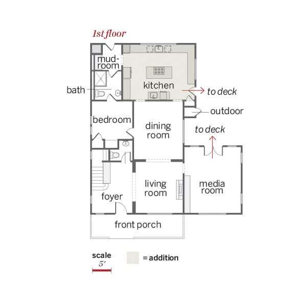 First-floor plans