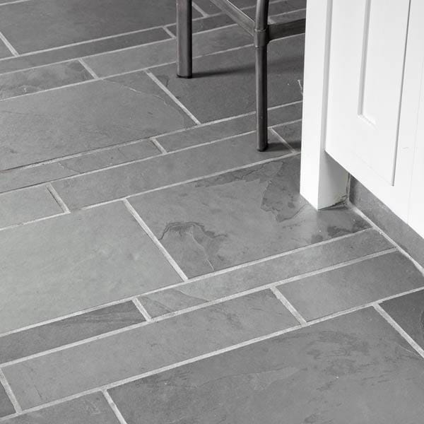 Slate-tile floors