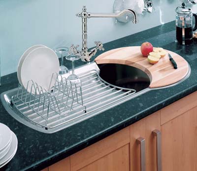 Image of a versatile bar sink with multiple functions