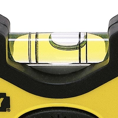 Close up of a level
