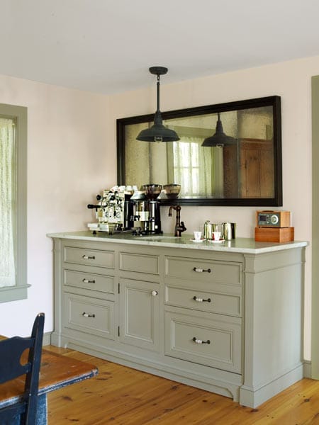 A coffee bar