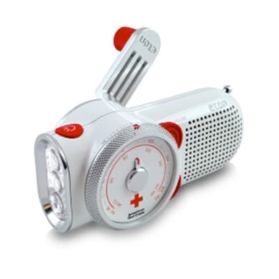 A triple-duty weather radio