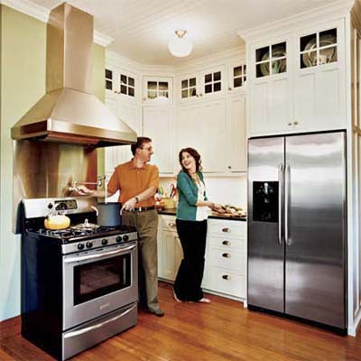 An after photo of the kitchen