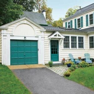 After photo of the garage