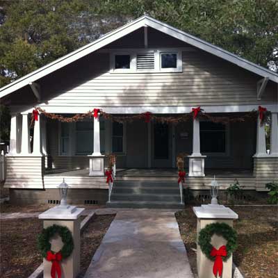 The Elsmore house after being restored