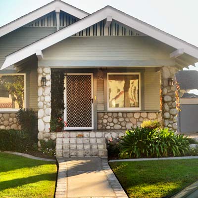 A bungalow in California