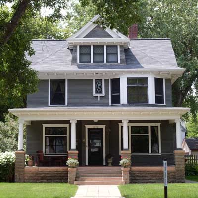 Another view of the house in Minnesota
