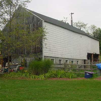 An old dairy barn