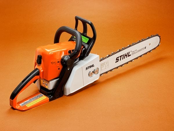 A Stihl MS 250 Chainsaw.