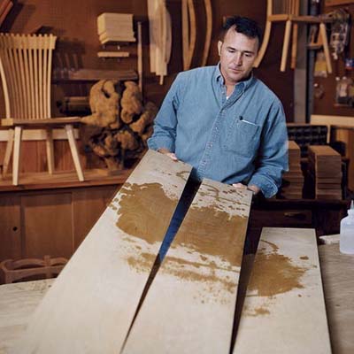 boards of wood used for heirloom furniture