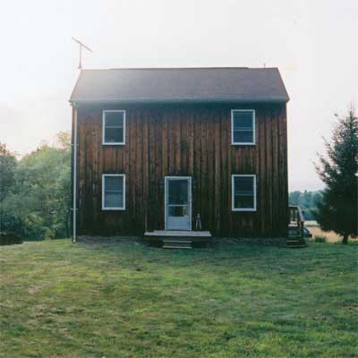 A two-story house in Gettysburg, Pennsylvania