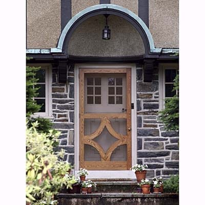 Image of an entryway with a recessed arch