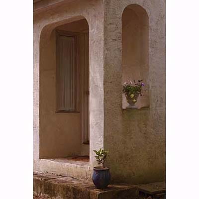 Image of a mission style entryway