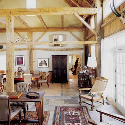 A remodeled, bright interior room