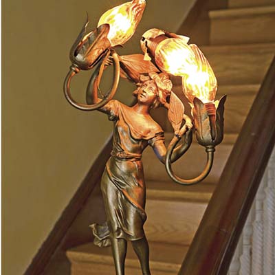 Antique light fixture