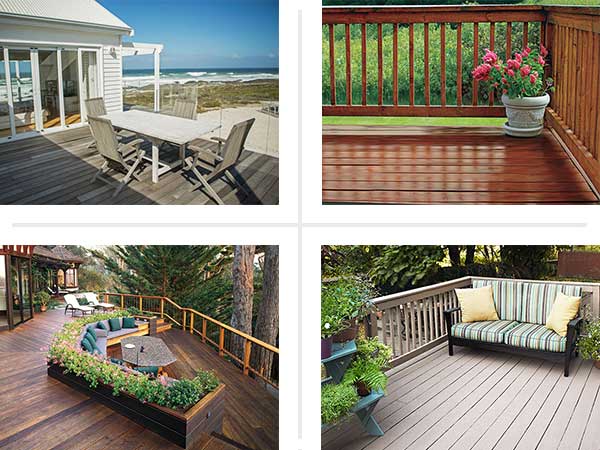 Collage of decks.