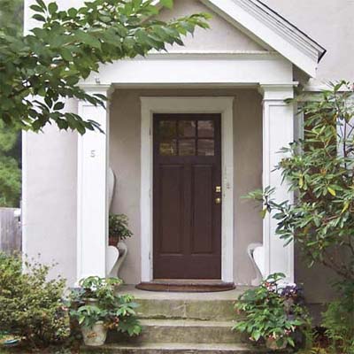 Dull and boring entryway.