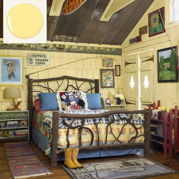 An after photo of the master bedroom