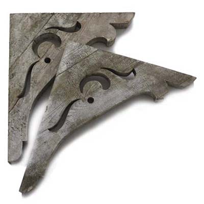 Carved corbels