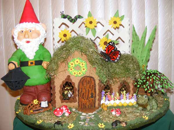 Fairy gingerbread house