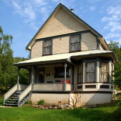 A house in Yukon Territory, Canada