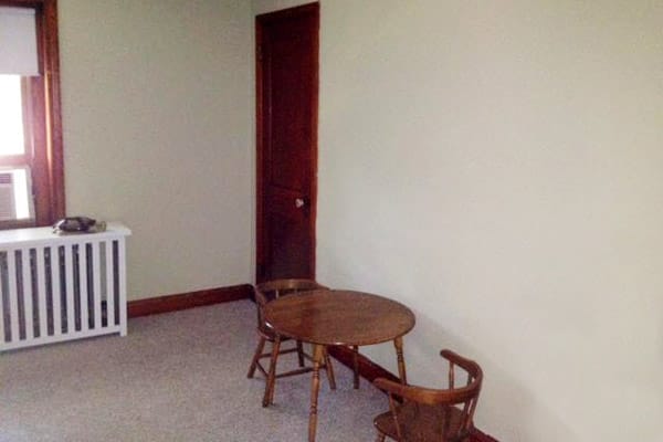 A before photo of the bedroom