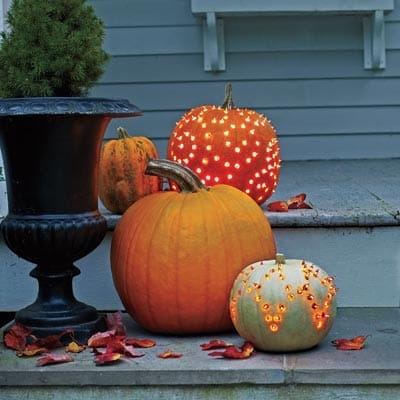 Pumpkin luminaries