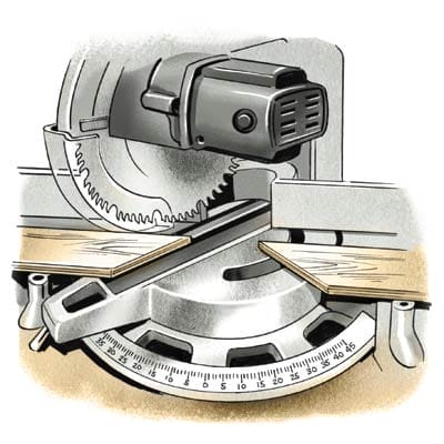 Illustration of saw