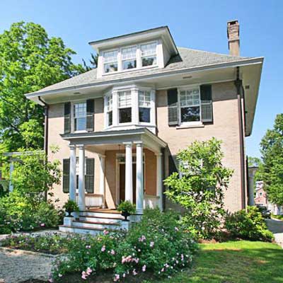 A two-story house in New Jersey