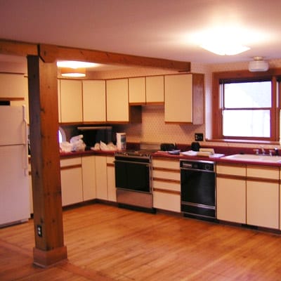 A before photo of a kitchen