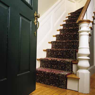 Cascading a stair runner