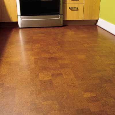 Cork floor