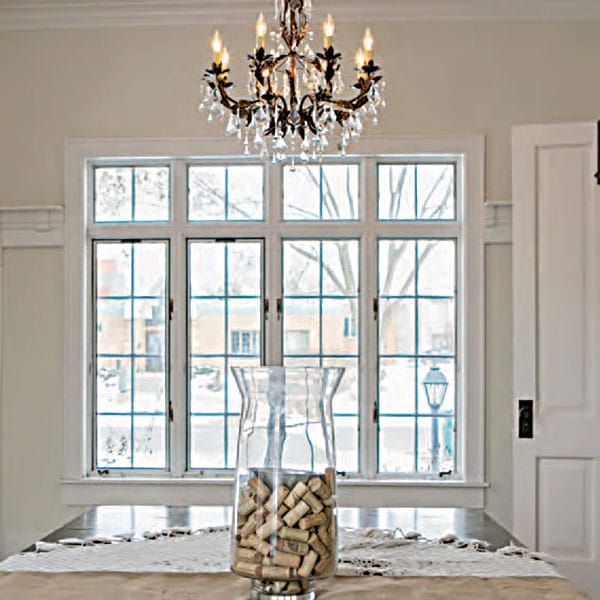 Window film used to help preserve antique windows.