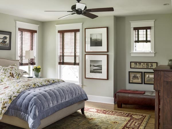 The master bedroom