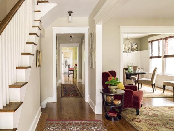 An interior view of the home