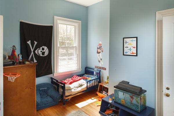 A child's bedroom.