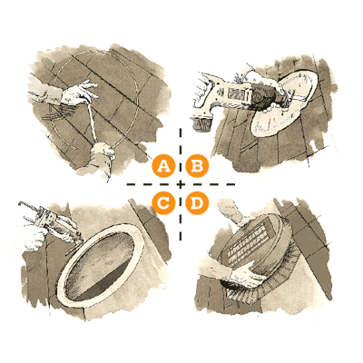 an illustration of solar roof-vent fan