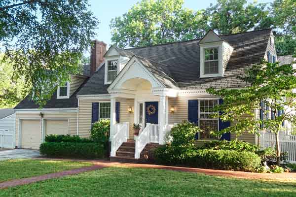 Classical Cape Cod after extensive renovation.