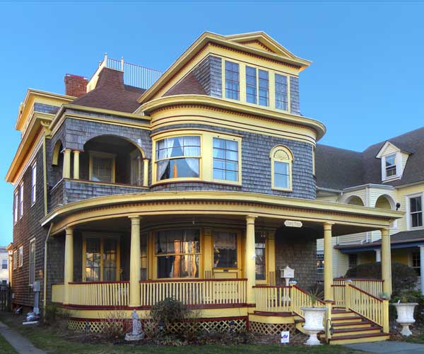 A large ornate house in New Jersey