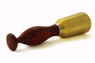 A dead-blow mallet